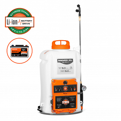 Аккумуляторный опрыскиватель DAEWOO FA 20Li